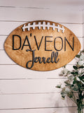 Football Nursery Sign