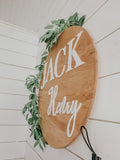 Nursery Name sign