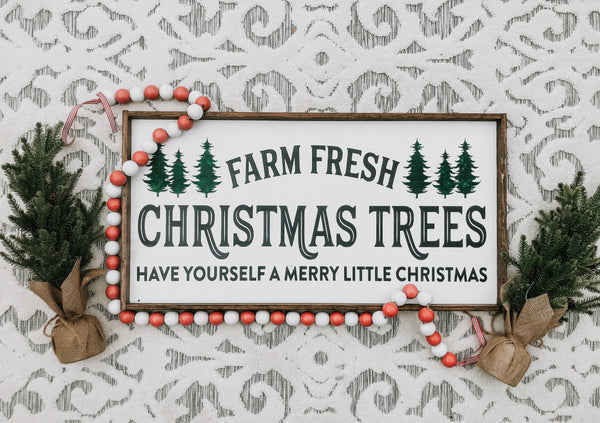 Christmas Tree Sign