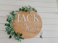 Nursery Name sign